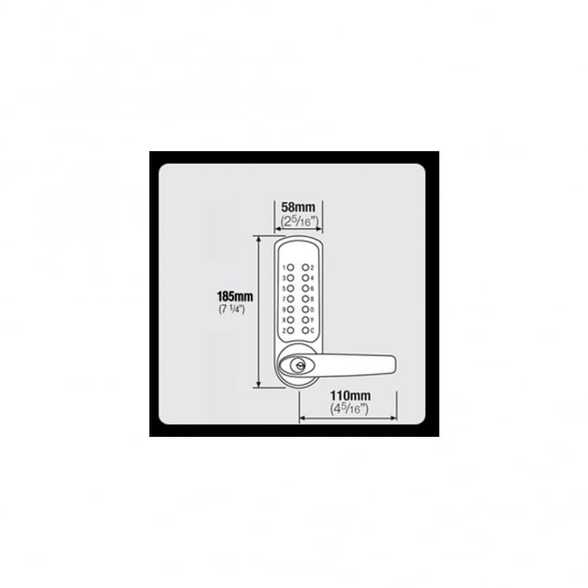 Stainless Steel CL610 Digital Lock
