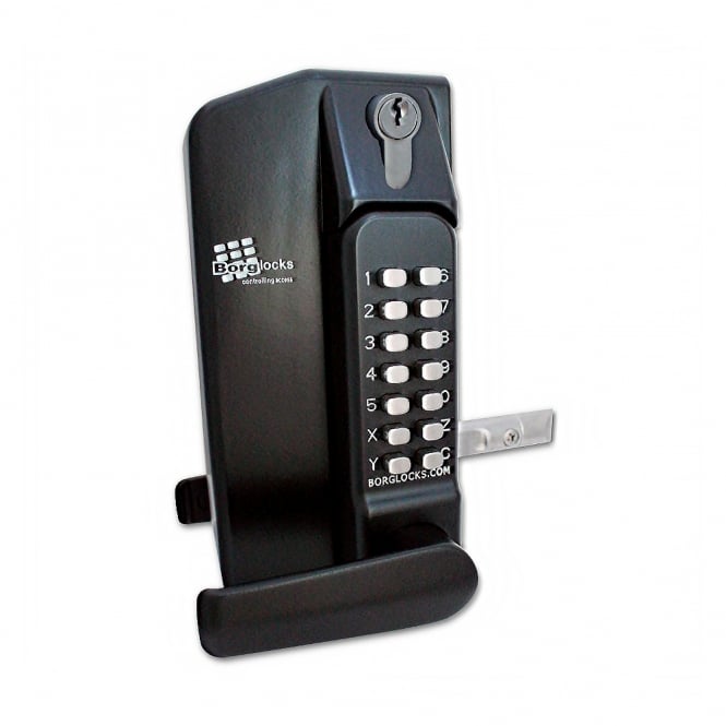 Marine Grade BL3430DKO Metal Gate Digital Lock, with back to back free turning lever ECP keypads