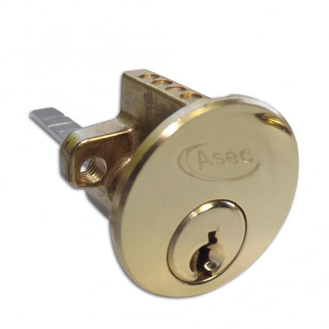 Polished Brass 5-Pin Mechanism Rim Cylinder