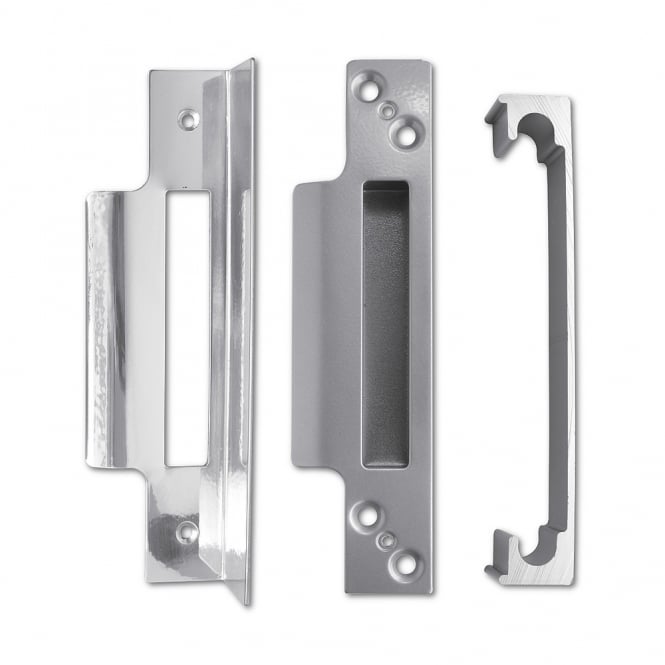 Satin Chrome 25mm Rebate To Suit Asec Deadlocks