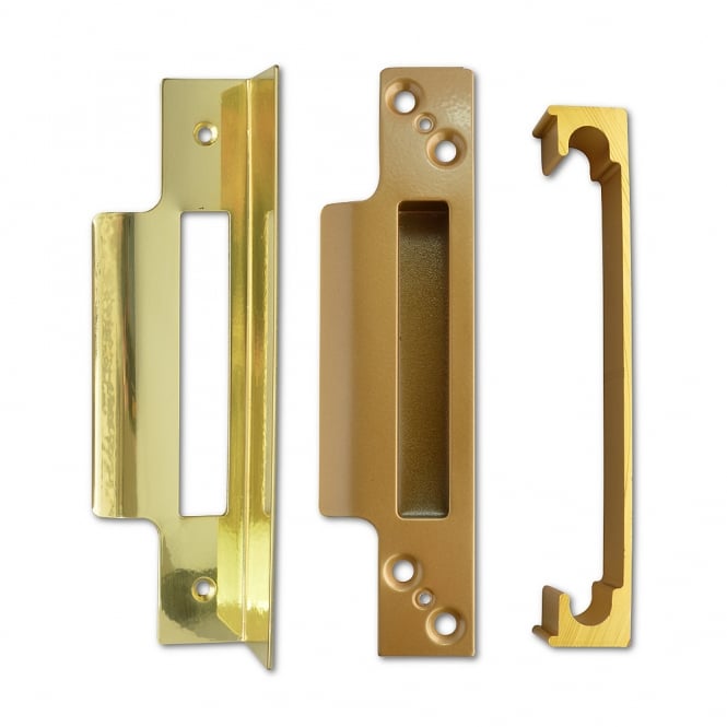 Polished Brass 25mm Rebate To Suit Asec Deadlocks