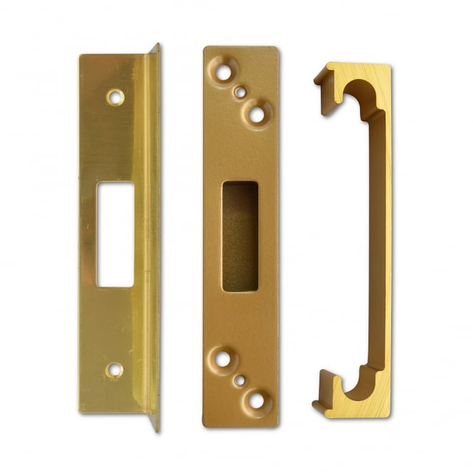 Polished Brass 25mm Rebate To Suit Asec Mortice Key Sashlocks
