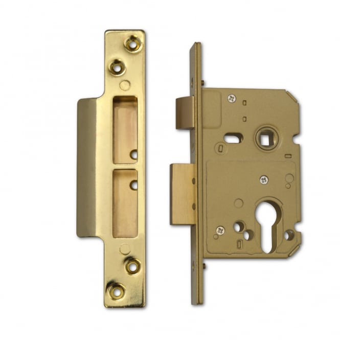 Polished Brass 64mm Euro Sashcase