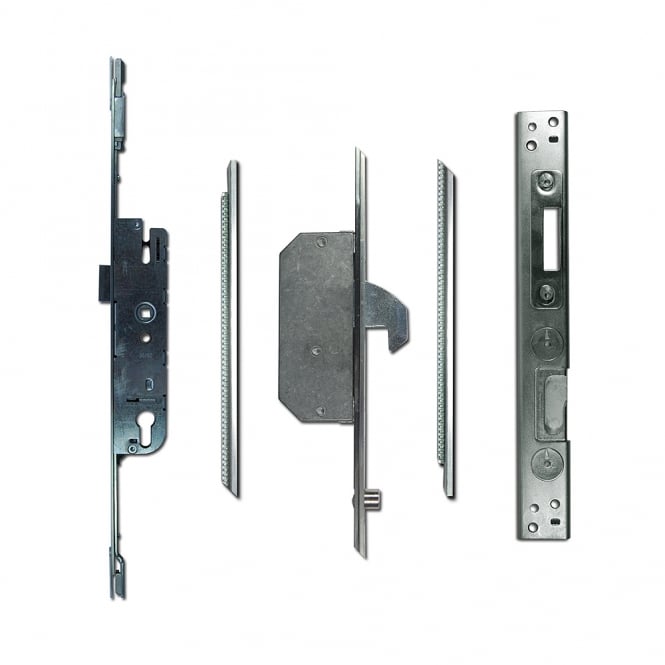 UPVC Adaptable Multipoint Lock 2 Hook & 2 Roller + Keeps - 30/92 Single Spindle