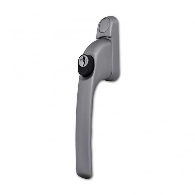 Satin Chrome Reversible Inline Window Espag Handle