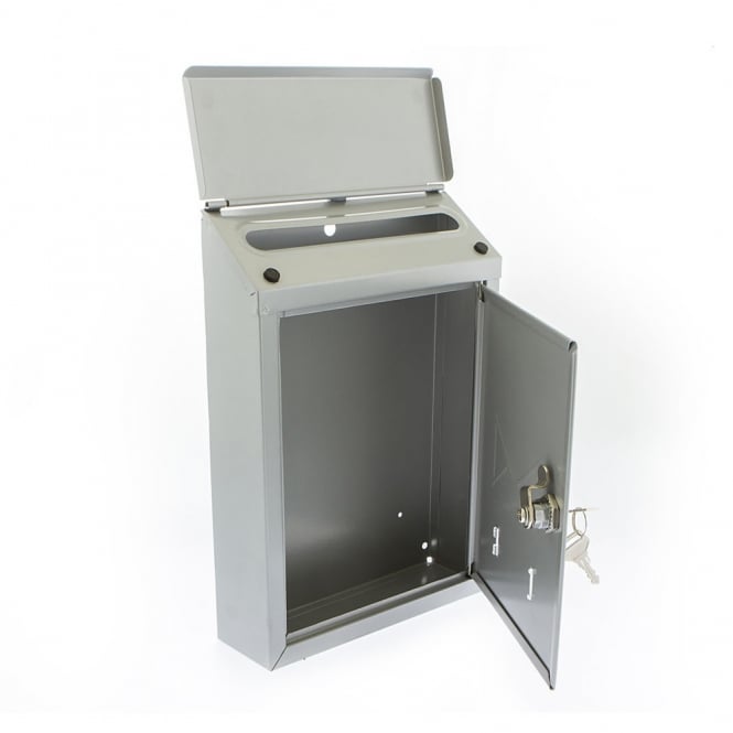 Silver Avon Post Box