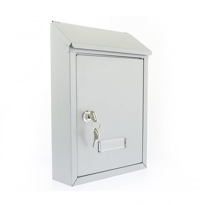 Silver Avon Post Box