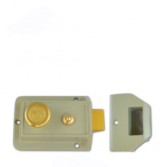 Polished Lacquered Brass 60mm 1022 Non-Deadlocking Nightlatch