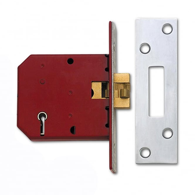 Satin Chrome 75mm 2401 5 Lever Claw bolt