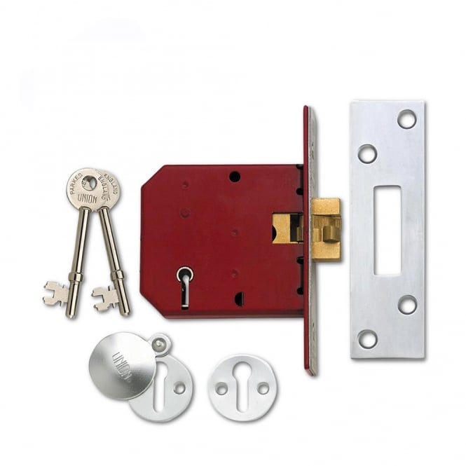 Satin Chrome 75mm 2401 5 Lever Claw bolt