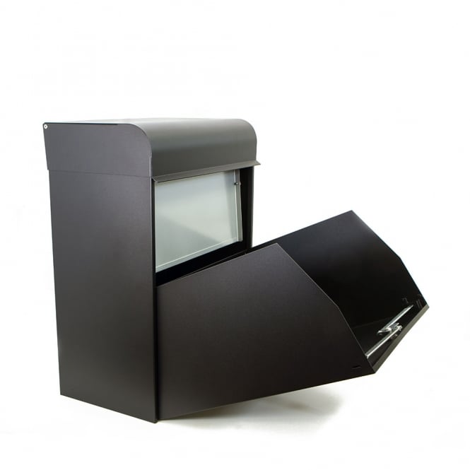 Secure Black Parcel Box