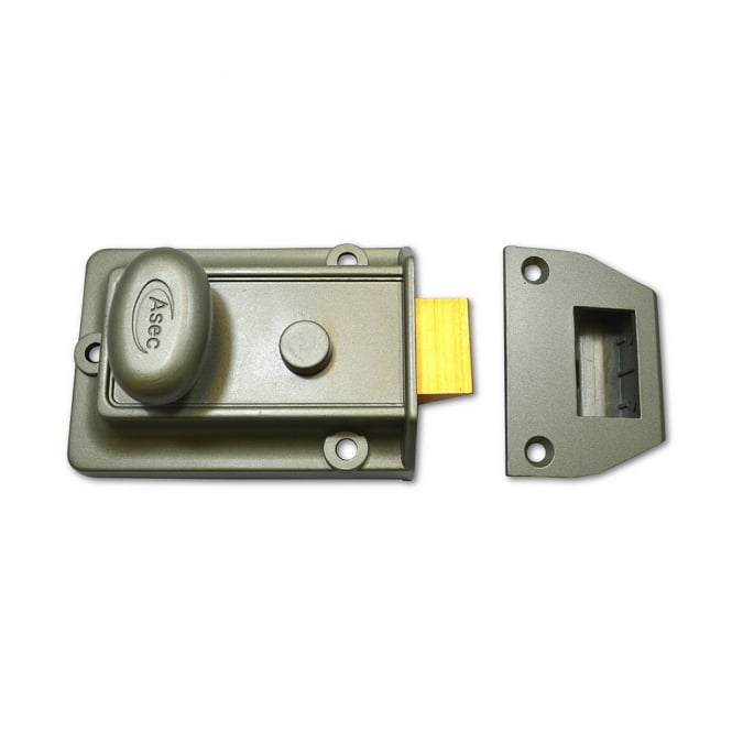 Green 60mm Traditional Non-Deadlocking Nightlatch - Case Only