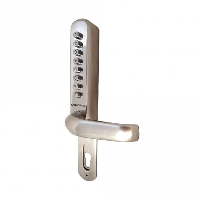 Satin Chrome BL6100 Narrow Style Digital Lock