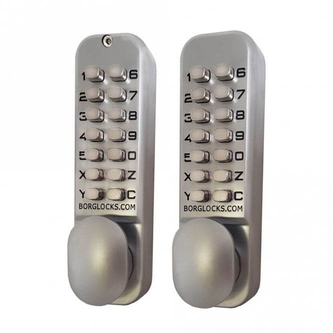 Satin Chrome BL2021 Digital Double Sided Lock