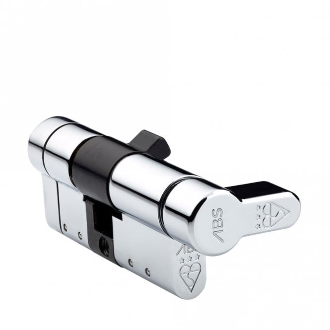 Keyed Alike or Built To Code - Polished Chrome 60T /60 Quantum Format Thumbturn High Security Euro Cylinder  - TS007 3 Star