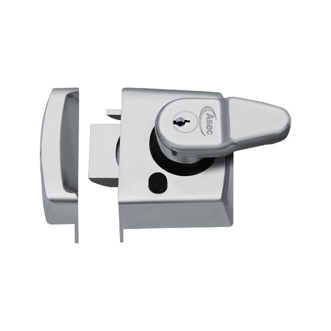 ASEC KITE BS AUTO DEAD LOCKING NIGHT LATCH 40MM BS NARROW SC