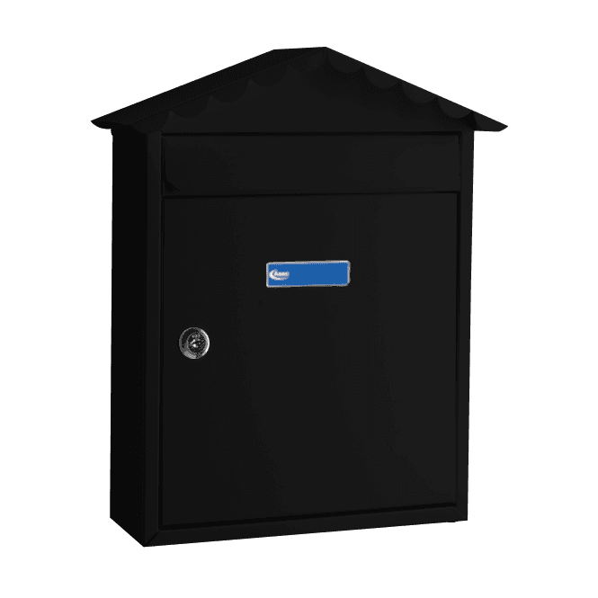 ASEC TRADITIONAL POST BOX BLACK