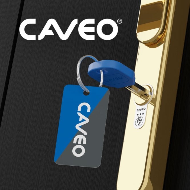 Caveo 10/35 High Security Single Euro Cylinder - TS007 3 Star Dual Finish