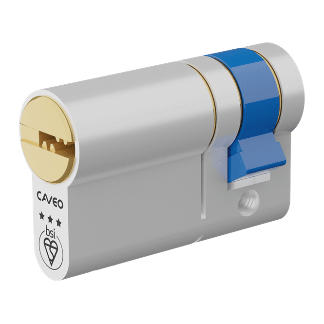 Caveo 10/35 High Security Single Euro Cylinder - TS007 3 Star Dual Finish