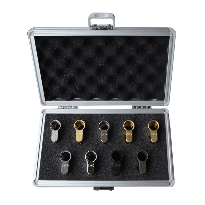 Bespoke Evva thumb turn cylinder sizes from 30mm up to 120mm each side POA