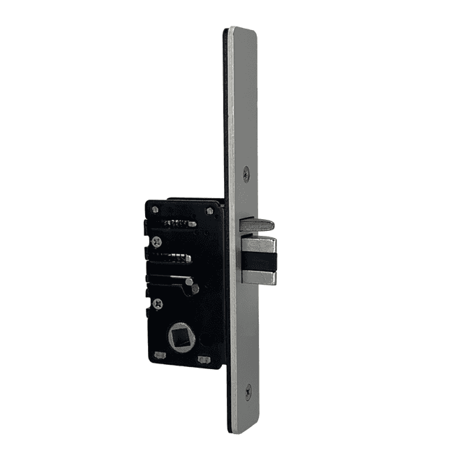 BORG LOCKS S505 AR Aluminium Latch Long Forend 28mm Backset To Suit BL5000 Series R/H