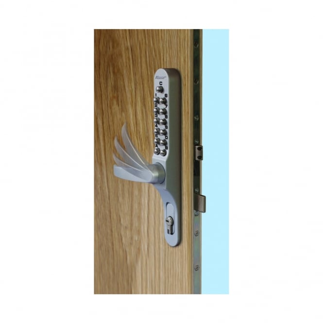 Satin Chrome 700 Series Digital Lock