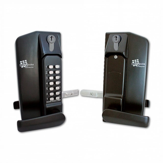 Black BL3400DKO Single Digital Lever Operated  Lock