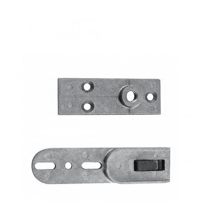 Galvanised 8552/3 End Load Floor Pivot - GALV