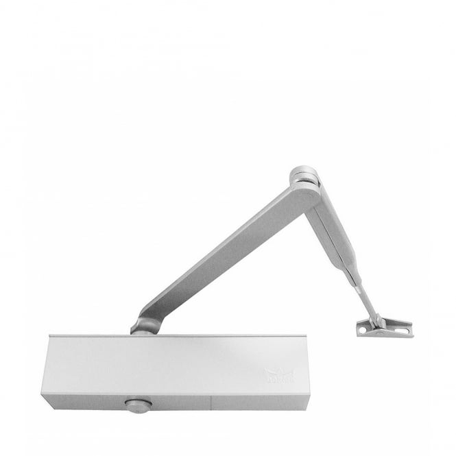 Silver Enamel TS83 Overhead Door Closer