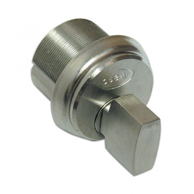 Satin Chrome Screw-In Thumbturn Cylinder