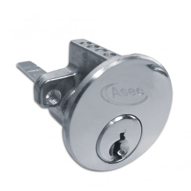 Nickel Plated 5-Pin Mechanism Rim Cylinder