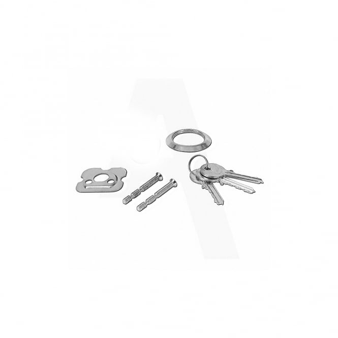 Nickel Plated 5-Pin Mechanism Rim Cylinder