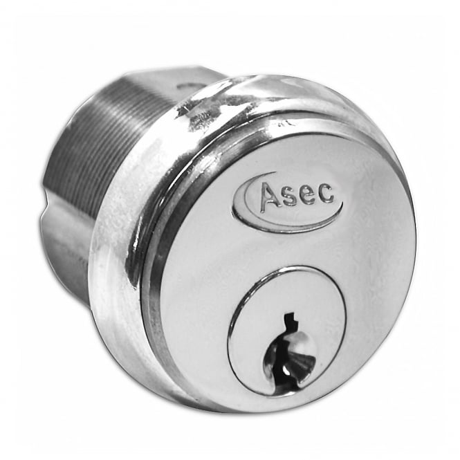 Nickel Plated  6-Pin Screw-In Cylinder