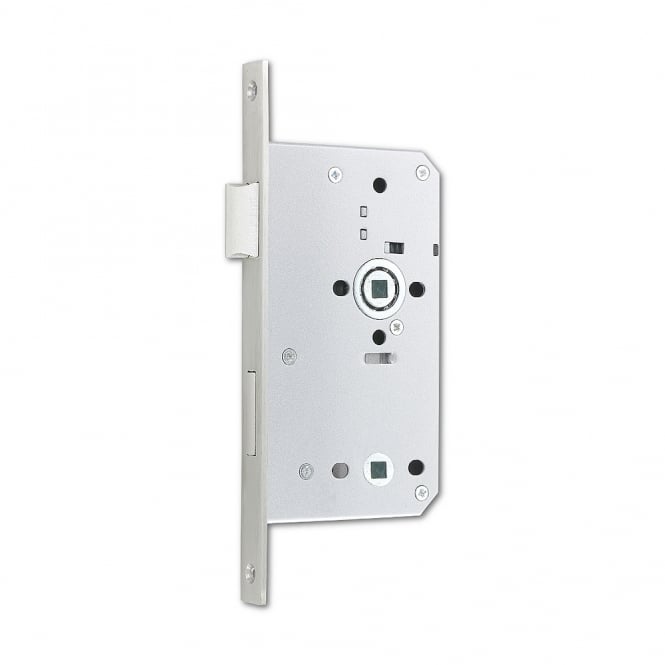 Stainless Steel 60mm DIN Euro Mortice Bathroom Lock - SQ