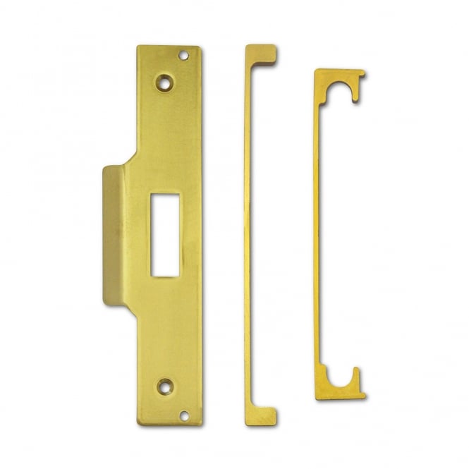 Polished Brass 13mm Rebate To Suit Asec Mortice Nightlatch