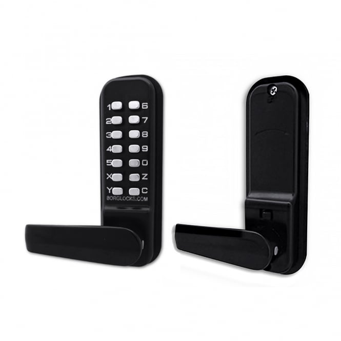 Black BL4401MG Wooden Gate Digital Lock