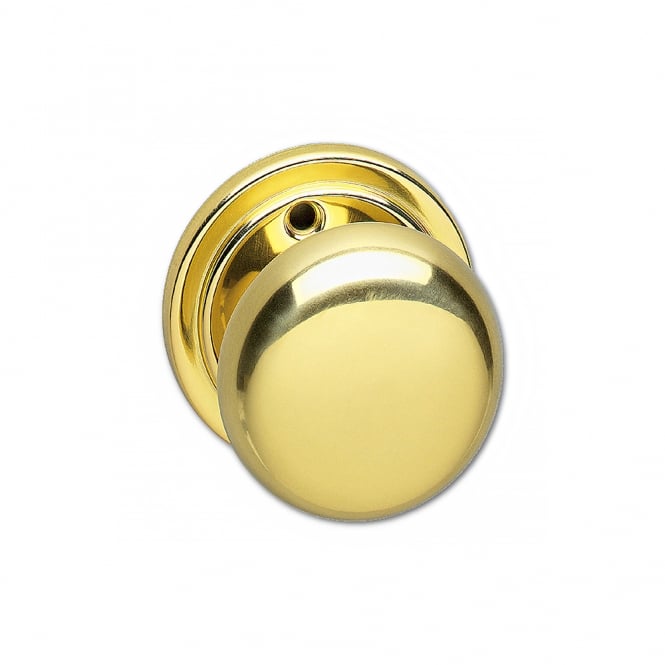 Polished Brass 52mm Mortice Knob