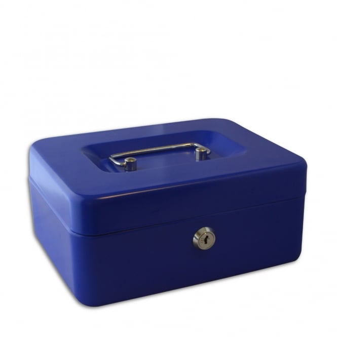 150mm Blue Steel Cash Box