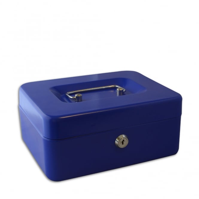 200mm Blue Steel Cash Box