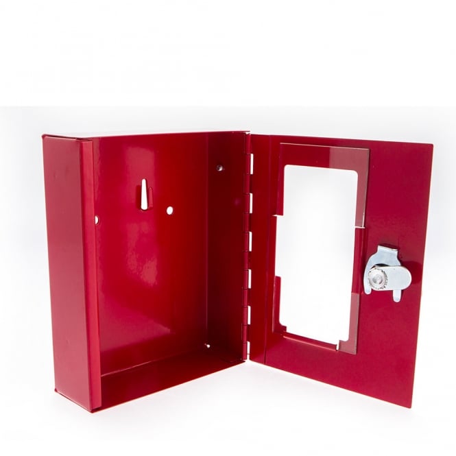 Red Emergency Key Box with Break Glass