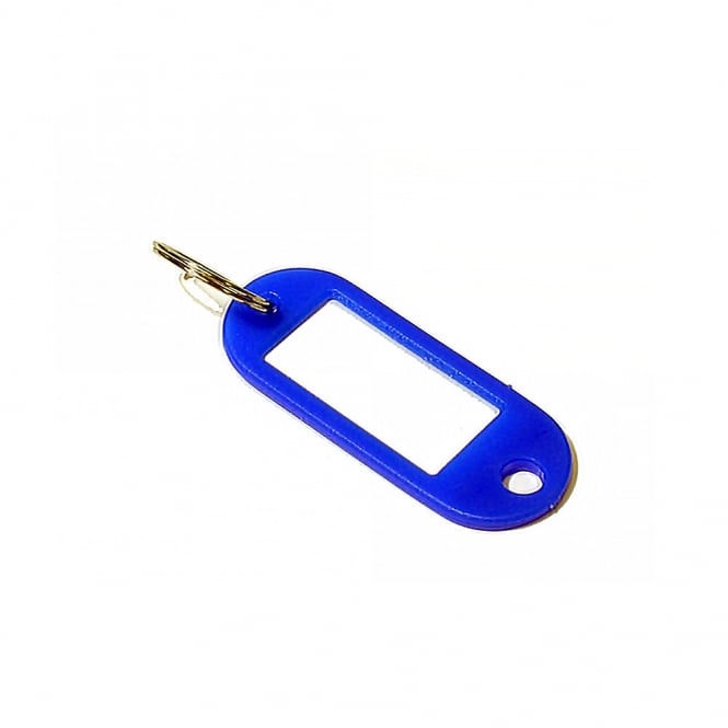 200 Assorted Colour Plastic Key Tags