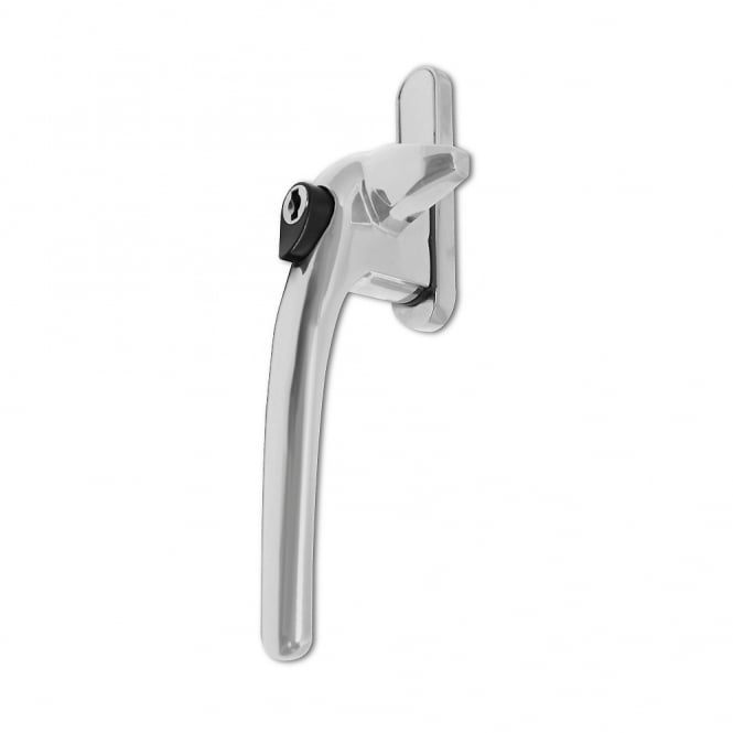 Satin Anodised Aluminium Adaptable Cockspur Window Handle Kit -  Left Hand