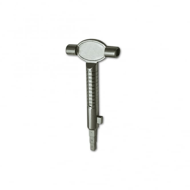 Nickel plated Locksmith Multi Tool