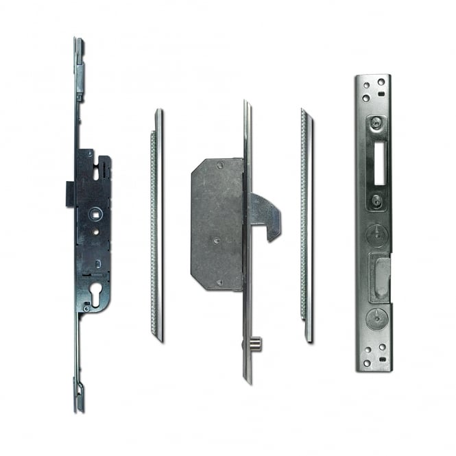 UPVC Adaptable Multipoint Lock 2 Hook & 2 Roller + Keeps - 28/92 Single Spindle