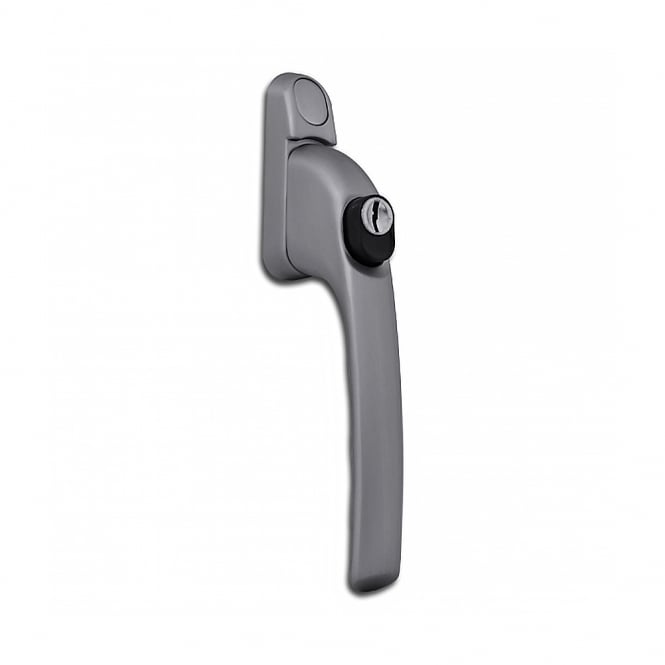 Satin Chrome Adaptable Window Espag Handle (15mm - 55mm)