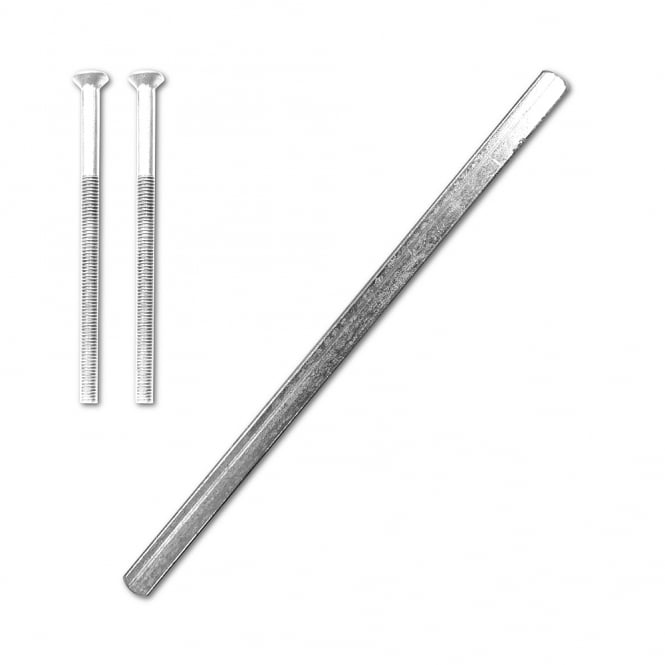 White UPVC Spindle And Screw Fixing Kit