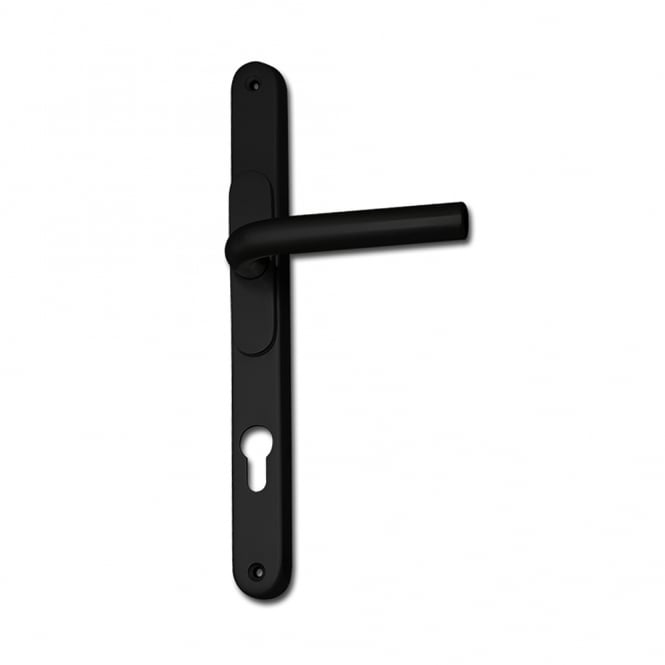 Black Pro 59-96mm Centres Adaptable UPVC Handle