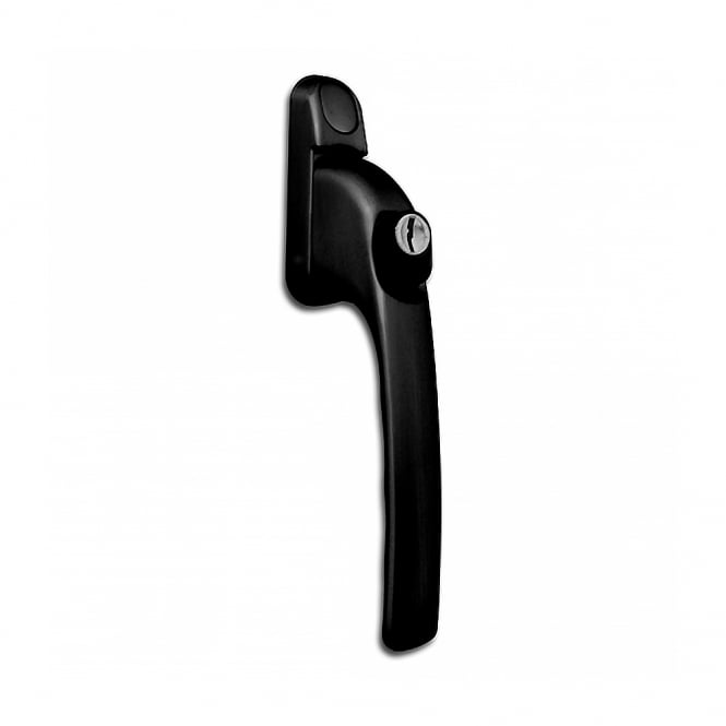Black Adaptable Window Espag Handle (15mm - 55mm)