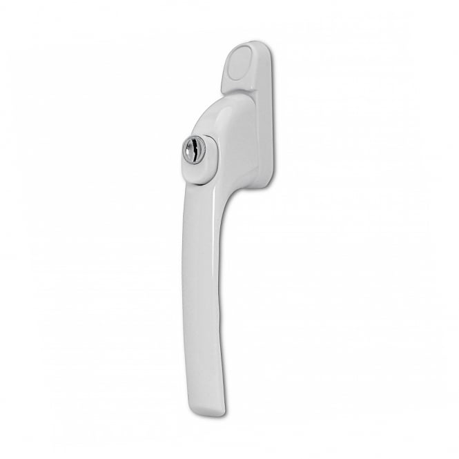 White Reversible Inline Window Espag Handle