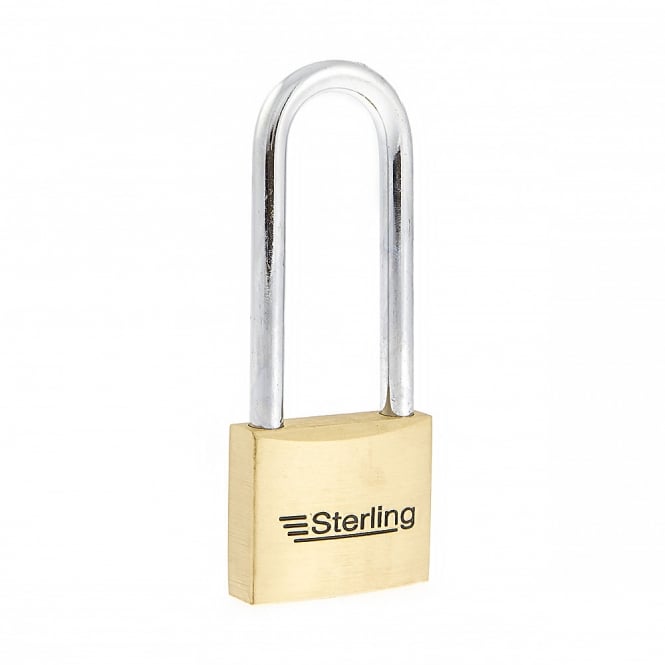 50mm Heavy Profile Long Shackle Premium Brass Padlock